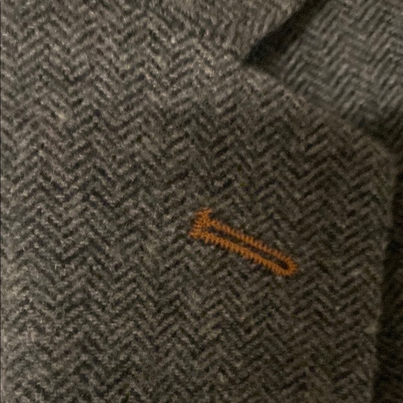 House Of Cavani Herringbone Gray Blazer - Picture 9 of 15